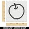 Whole Apple Fruit Wall Cookie DIY Craft Reusable Stencil